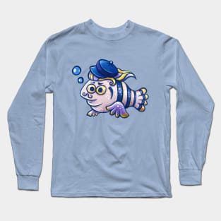 French Fish Long Sleeve T-Shirt